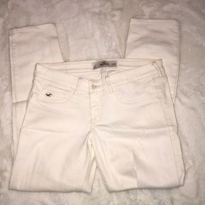 Hollister White Jeans